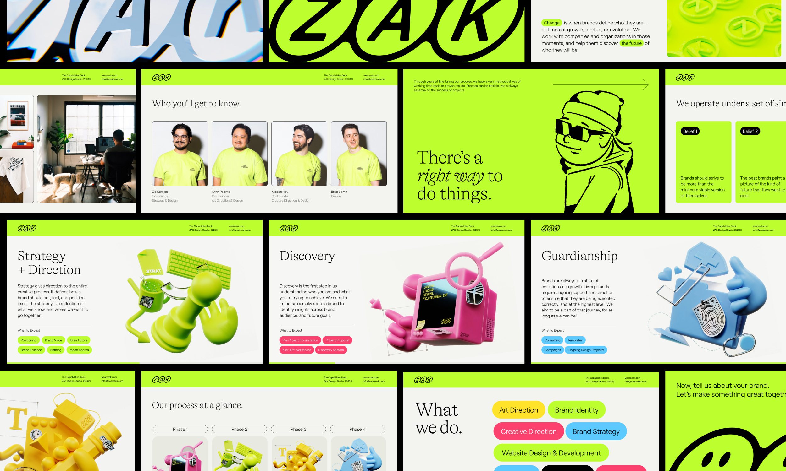 ZAK - Creative Agency - Branding & Visual Identity - Vancouver