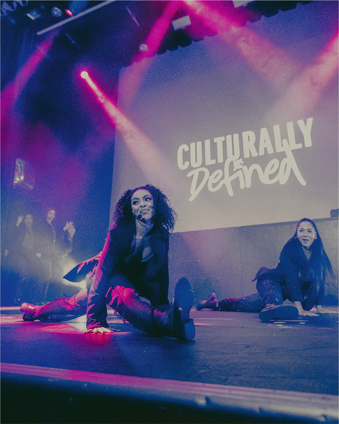 Brand identity for Culturally Defined, a dance studio in Vancouver celebrating dance, self-expression, and hip-hop culture.