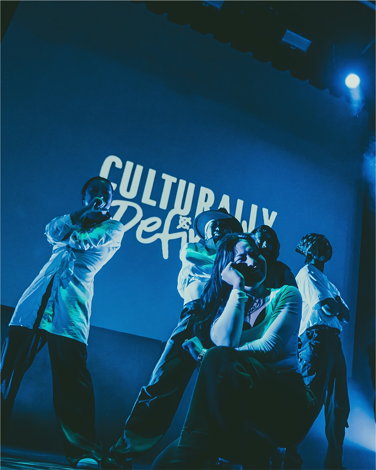 Brand identity for Culturally Defined, a dance studio in Vancouver celebrating dance, self-expression, and hip-hop culture.
