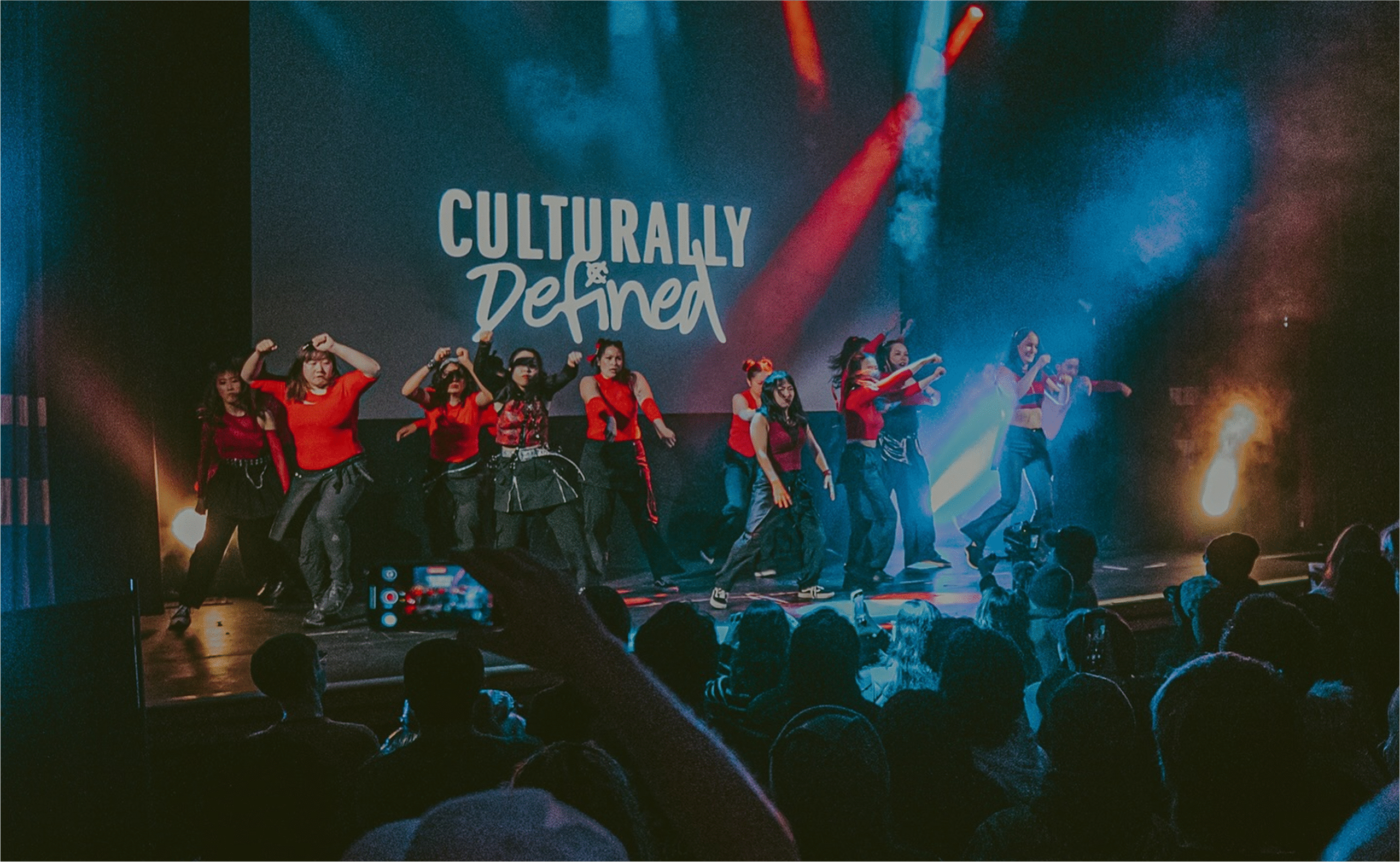 Brand identity for Culturally Defined, a dance studio in Vancouver celebrating dance, self-expression, and hip-hop culture.