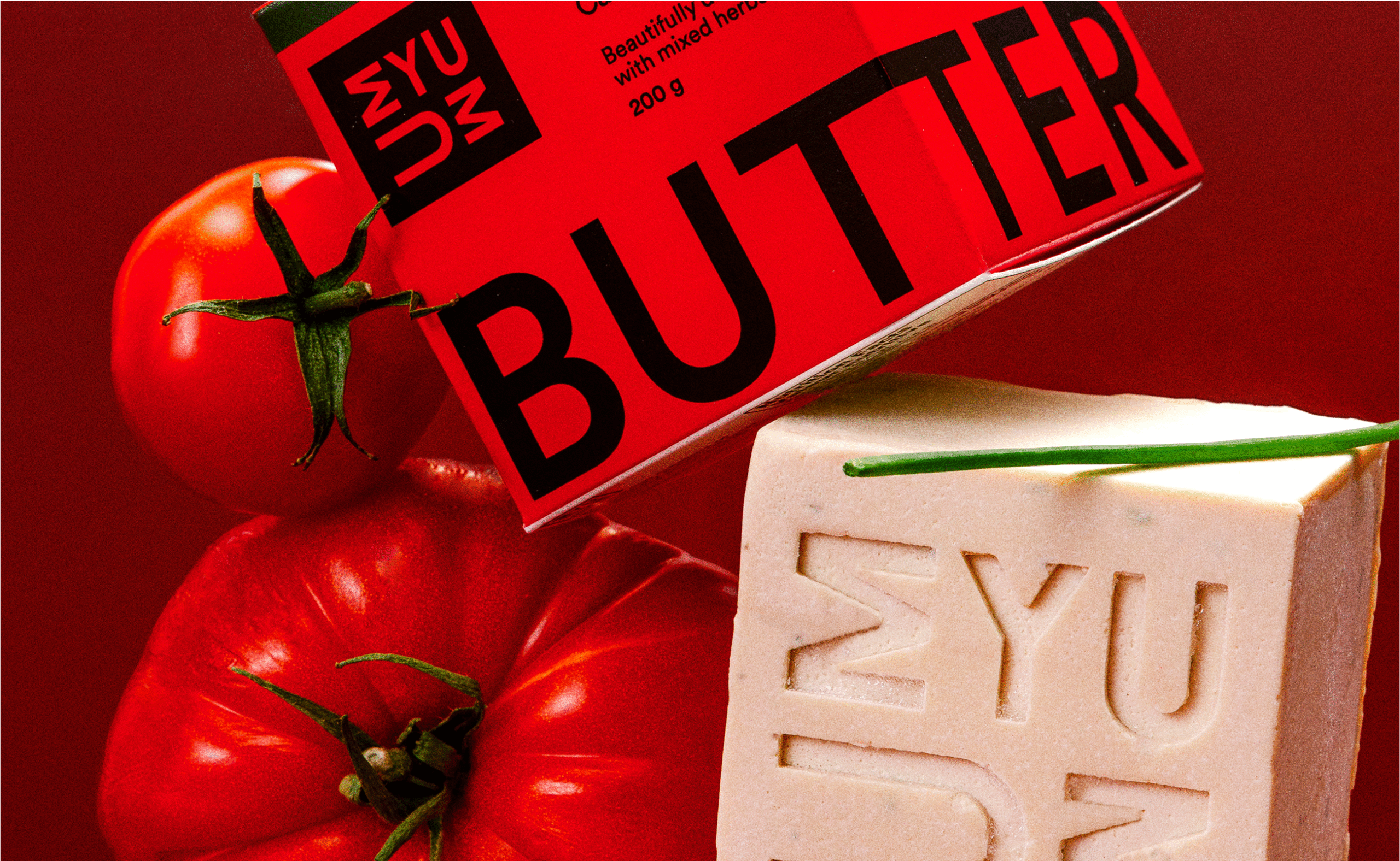 Product photography and art direction for UMYUM Foods packaging by ZAK Design Studio