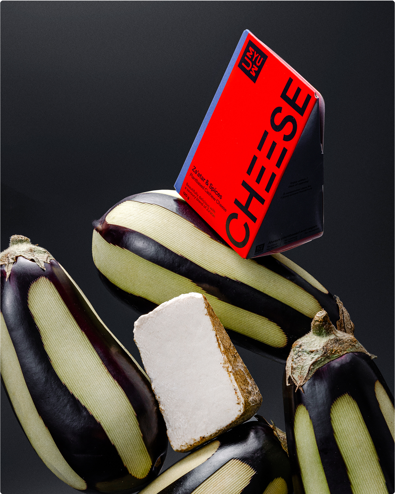 Product photography and art direction for UMYUM Foods packaging by ZAK Design Studio