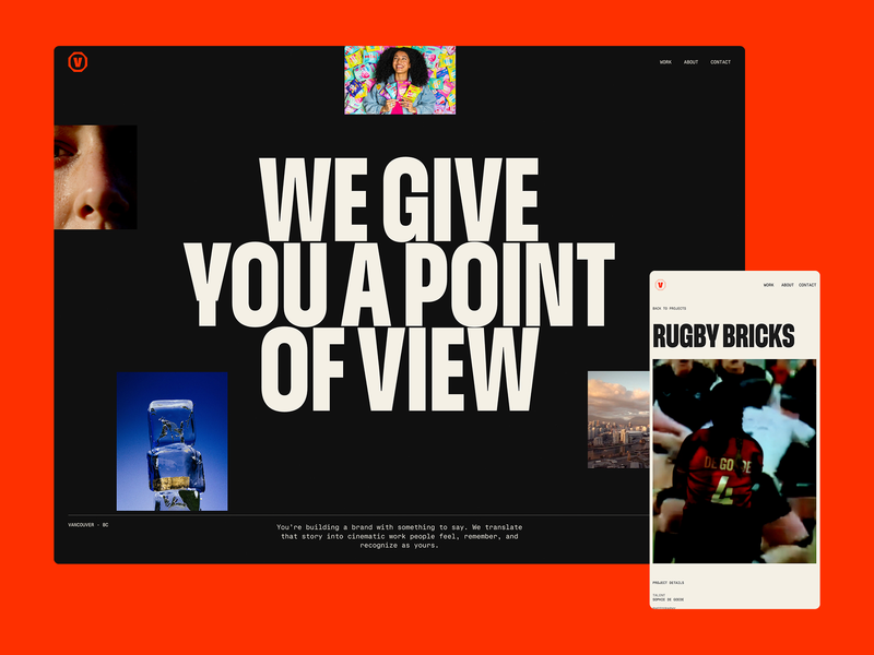 Velour Productions wins an honourable mention on Awwwards.
